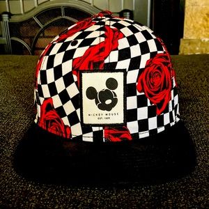Neff Mickey Mouse hat (with roses)